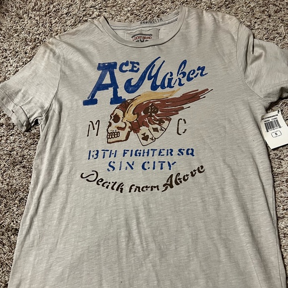 Lucky Brand Tee - Size Small - Picture 2 of 4